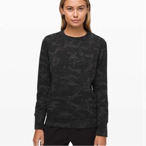 lululemon athletica Scuba Crew Sweater Stretch French Terry Size 8